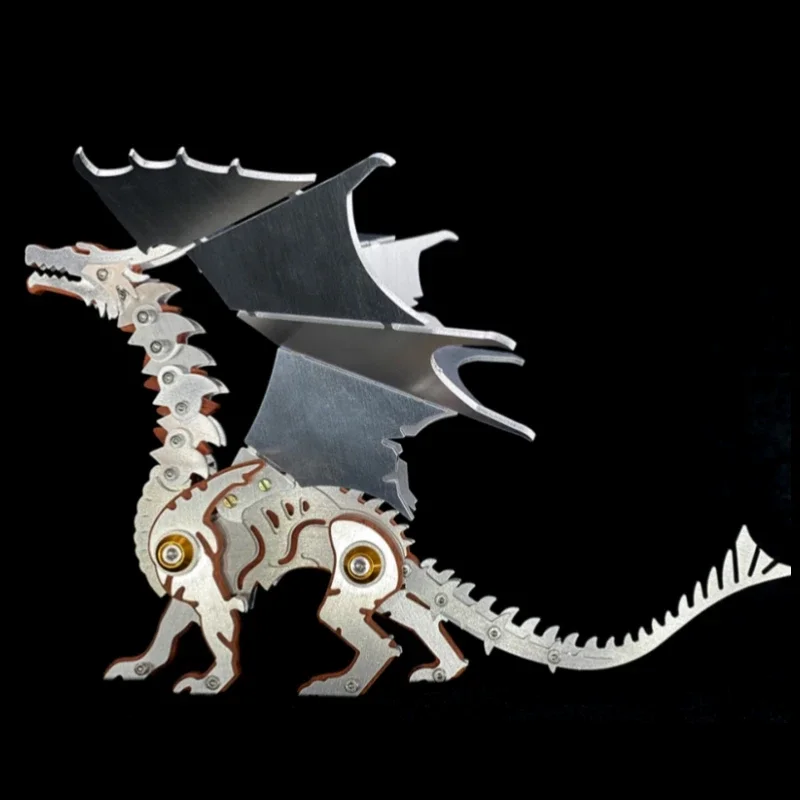 DIY Magic Dinosaur Metal Model Building Kits for Adults Mechanical Animals Jigsaw Assembly Toy 3D Puzzle Toy
DIY Magic Dinosaur Metal Model Building Kits for Adults Mechanical Animals Jigsaw Assembly Toy 3D Puzzle Toy