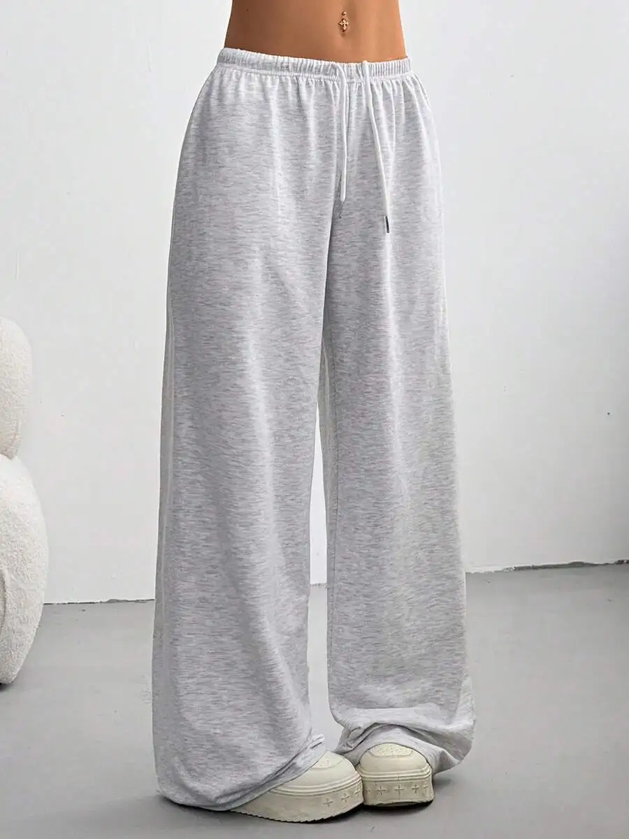 Women's Wide Leg Drawstring Waist Sweatpants - Loose Fit Comfortable Lounge Pants
Women's Wide Leg Drawstring Waist Sweatpants - Loose Fit Comfortable Lounge Pants