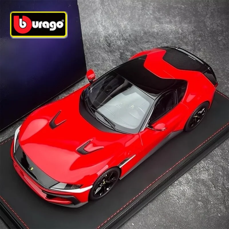 Bburago 1:24 Ferrari 12Cilindri, модель спортивного автомобиля из сплава, литая под давлением, металлическая гусеничная гоночная машина, модель автомобиля, высокая имитация, подарки для детей 
Bburago 1:24 Ferrari 12Cilindri, модель спортивного автомобиля из сплава, литая под давлением, металлическая гусеничная гоночная машина, модель автомобиля, высокая имитация, подарки для детей