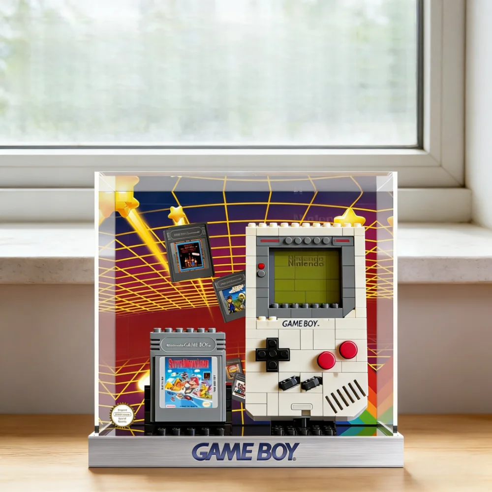 Новый цельный акриловый демонстрационный бокс 3 мм для модели Lego 72046 Game Boy, витрина-органайзер для хранения (набор Lego в комплект не входит)
Новый цельный акриловый демонстрационный бокс 3 мм для модели Lego 72046 Game Boy, витрина-органайзер для хранения (набор Lego в комплект не входит)