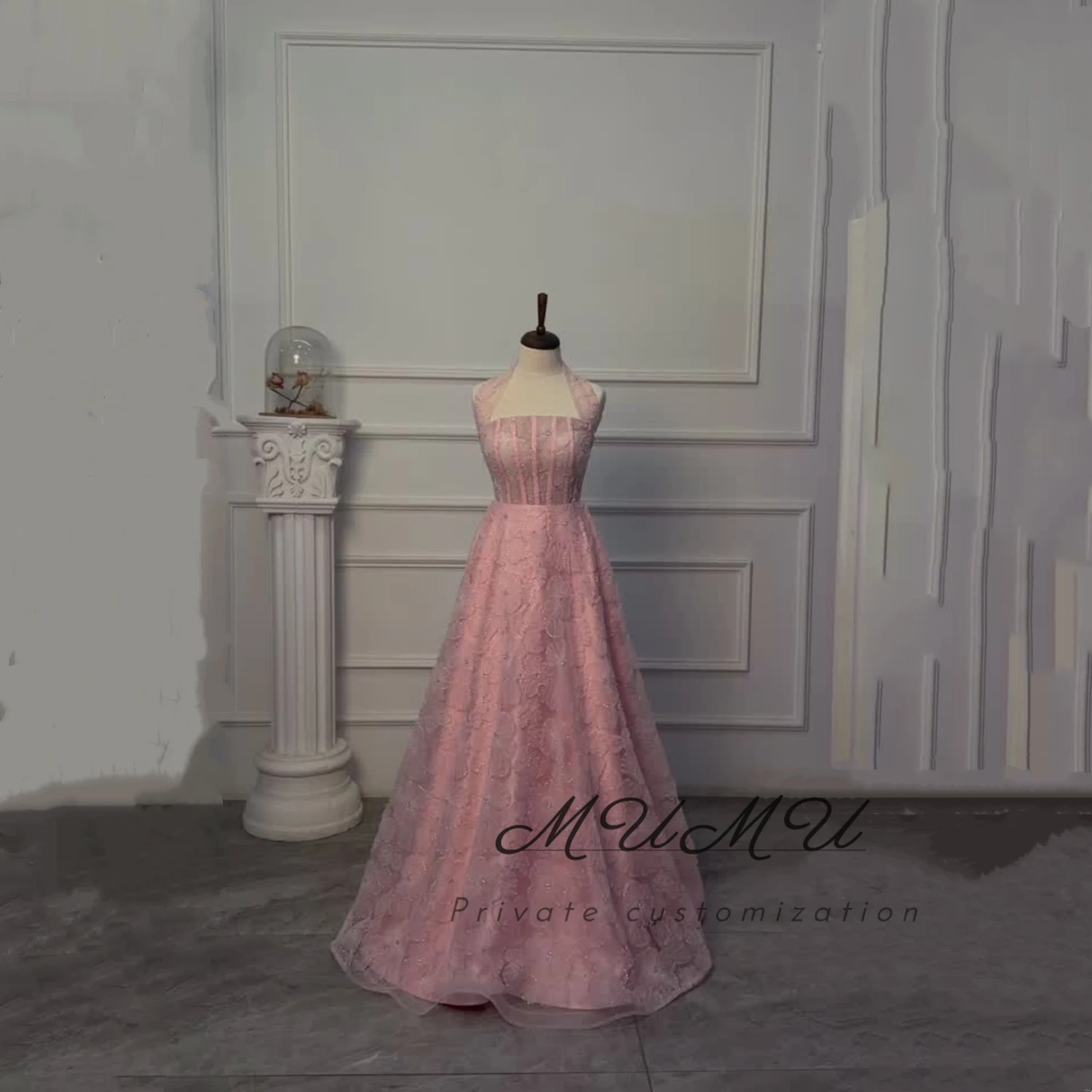 MuMu Customized Women's Evening Dress Платье Вечернее Pink Elegant Party Dresses 15 year old quinceanera dresses Birthday Dress
MuMu Customized Women's Evening Dress Платье Вечернее Pink Elegant Party Dresses 15 year old quinceanera dresses Birthday Dress