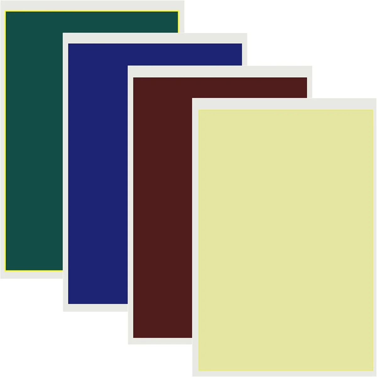 4Pieces Coloful Laser Engraving Marking Paper 39x27CM Engraving Color Paper Laser Marking Paper for Ceramics Glass Metal
4Pieces Coloful Laser Engraving Marking Paper 39x27CM Engraving Color Paper Laser Marking Paper for Ceramics Glass Metal