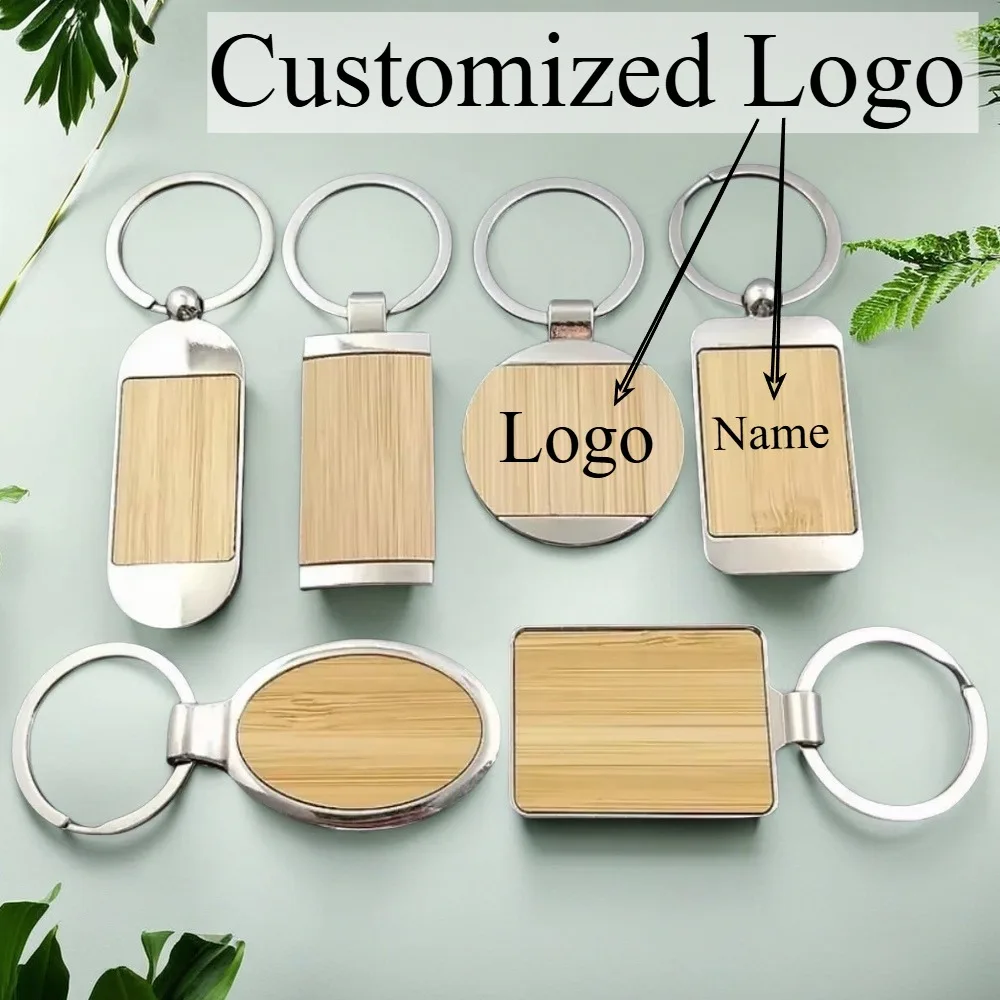 Bamboo Wood Customized Name Logo Keychain Creative Personality Men and Women Keyring Home Metal Autos Car Key Chain Ring Gift
Bamboo Wood Customized Name Logo Keychain Creative Personality Men and Women Keyring Home Metal Autos Car Key Chain Ring Gift