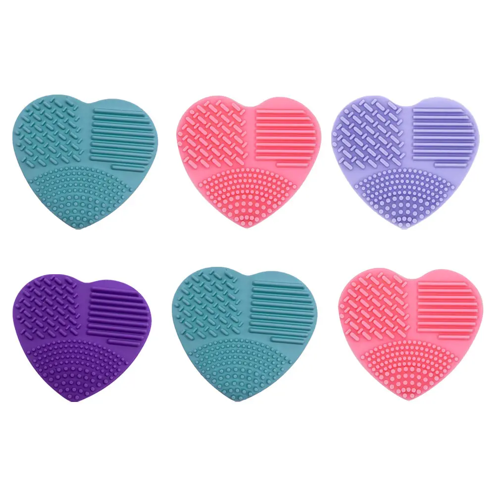 6Pcs Easy To Use Hand Held Silicone Makeup Brush Cleaner Mat Fashionable And Adorable Design For Convenient Washing
6Pcs Easy To Use Hand Held Silicone Makeup Brush Cleaner Mat Fashionable And Adorable Design For Convenient Washing