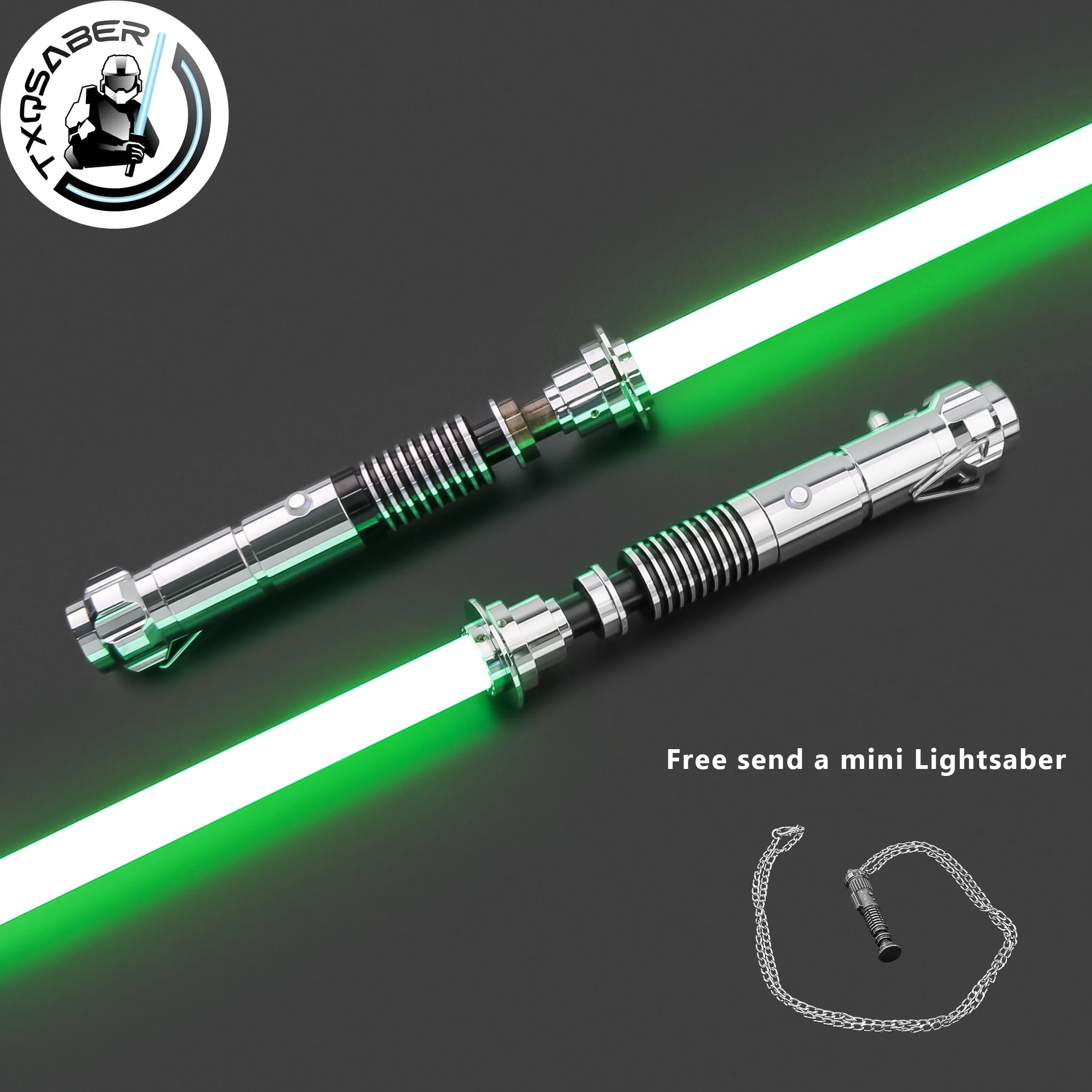 TXQSABER Lightsaber Luke SE Luke V1 Pixel SDRGB Lasersword Heavy Dueling Smooth Swing Blaster FOC Metal Hilt Laser Sword Toys
TXQSABER Lightsaber Luke SE Luke V1 Pixel SDRGB Lasersword Heavy Dueling Smooth Swing Blaster FOC Metal Hilt Laser Sword Toys