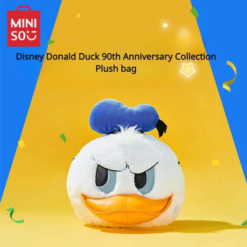 MINISO Disney Дональд Дак 90-й юбилей свернутый рот плюшевая сумка-мессенджер кавайная игрушка для детей подарок на день рождения анимация
MINISO Disney Дональд Дак 90-й юбилей свернутый рот плюшевая сумка-мессенджер кавайная игрушка для детей подарок на день рождения анимация