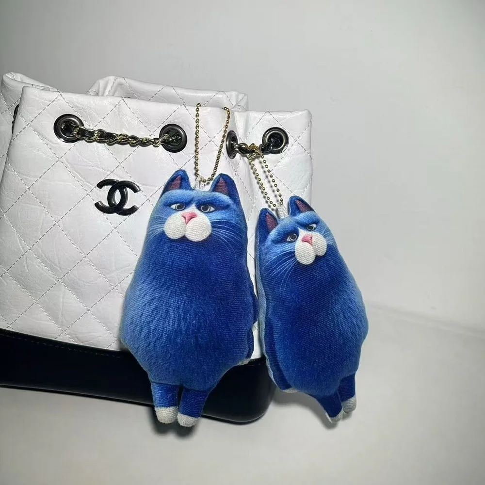 Cute Chloe Blue Cat Plush Keychain Bag Charm Cartoon Animal Doll Pendant Soft Stuffed Toy Bag Accessory Gift for Women Girls Boy
Cute Chloe Blue Cat Plush Keychain Bag Charm Cartoon Animal Doll Pendant Soft Stuffed Toy Bag Accessory Gift for Women Girls Boy