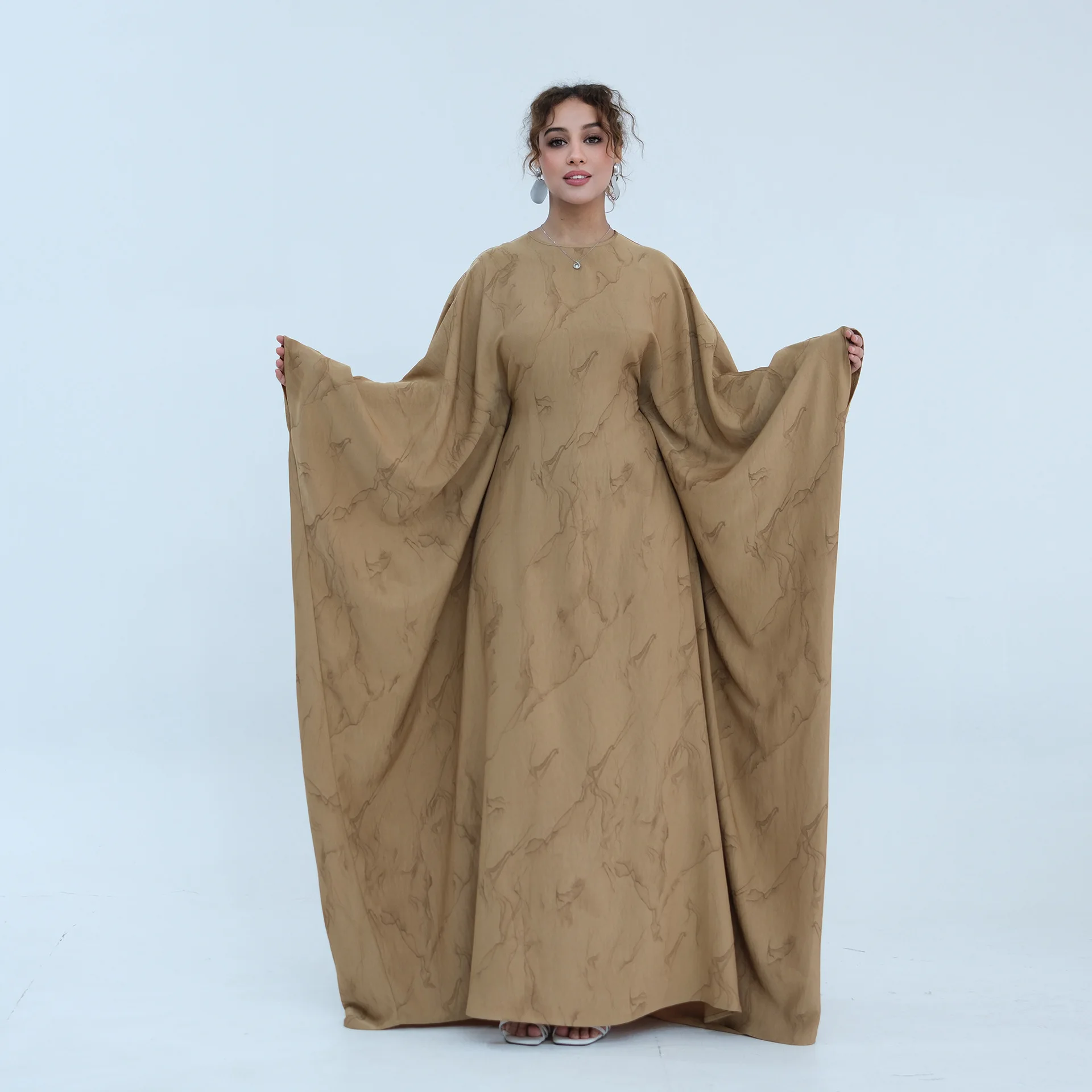Elegant Floral Print Abaya Kaftan Dress Loose Oversized Fit Self Tie Waist Long Dress Modest Women African Morocco Party Vestido
Elegant Floral Print Abaya Kaftan Dress Loose Oversized Fit Self Tie Waist Long Dress Modest Women African Morocco Party Vestido