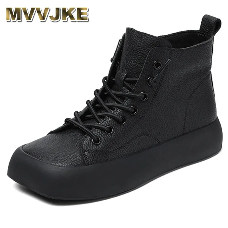 High Quality 100% Genuine Leather Women Sneakers Single Boots New Trend Temperament Boots Flat Sneakers Winter Casual Shoes
High Quality 100% Genuine Leather Women Sneakers Single Boots New Trend Temperament Boots Flat Sneakers Winter Casual Shoes