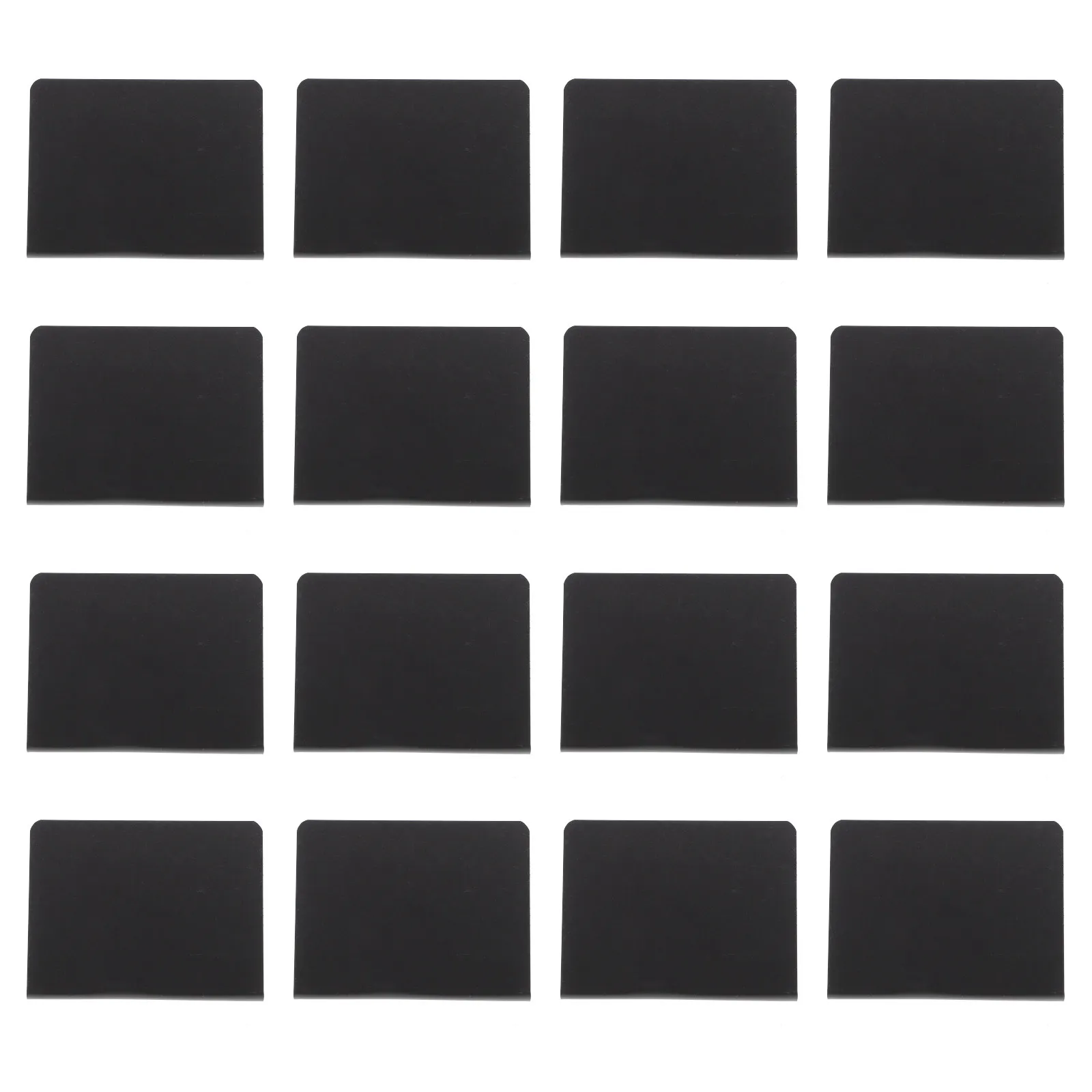 16Pcs Plastic Rewritable Chalkboards Small Desktop Black Message Boards Multipurpose Sign Boards Perfect for Home Bar Restaurant
16Pcs Plastic Rewritable Chalkboards Small Desktop Black Message Boards Multipurpose Sign Boards Perfect for Home Bar Restaurant