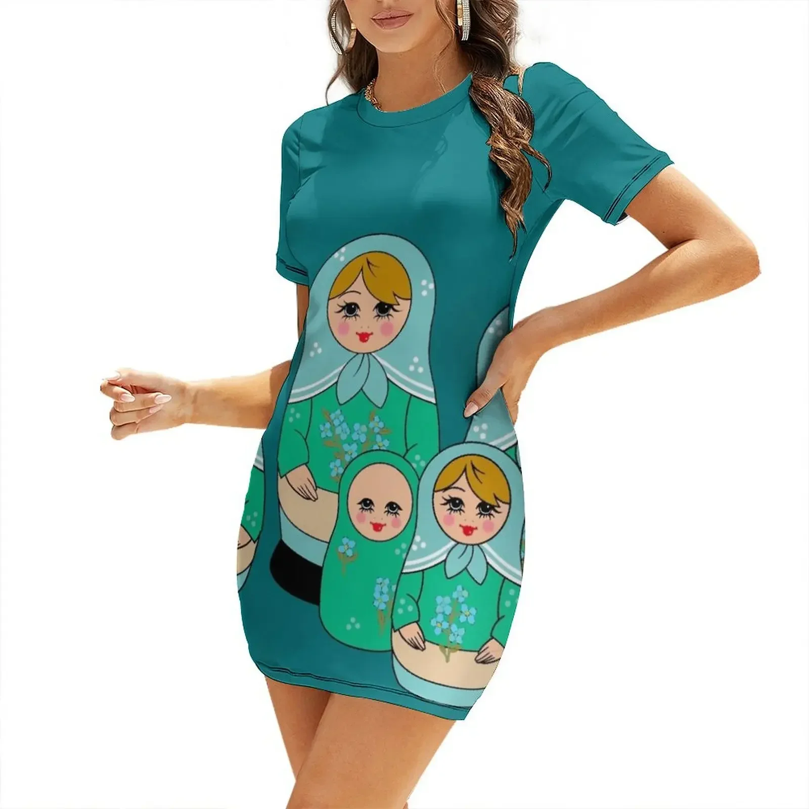 Russian Tea Dolls Short-Sleeved Dress evening dresses luxury 2026 clothes for women
Russian Tea Dolls Short-Sleeved Dress evening dresses luxury 2026 clothes for women