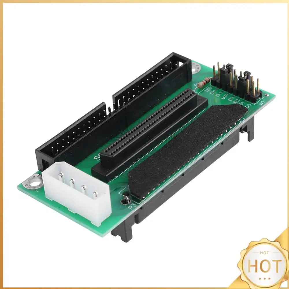 SCSI SCA 80Pin to 68Pin to 50Pin IDE Hard Disk Adapter Converter Card Board
SCSI SCA 80Pin to 68Pin to 50Pin IDE Hard Disk Adapter Converter Card Board