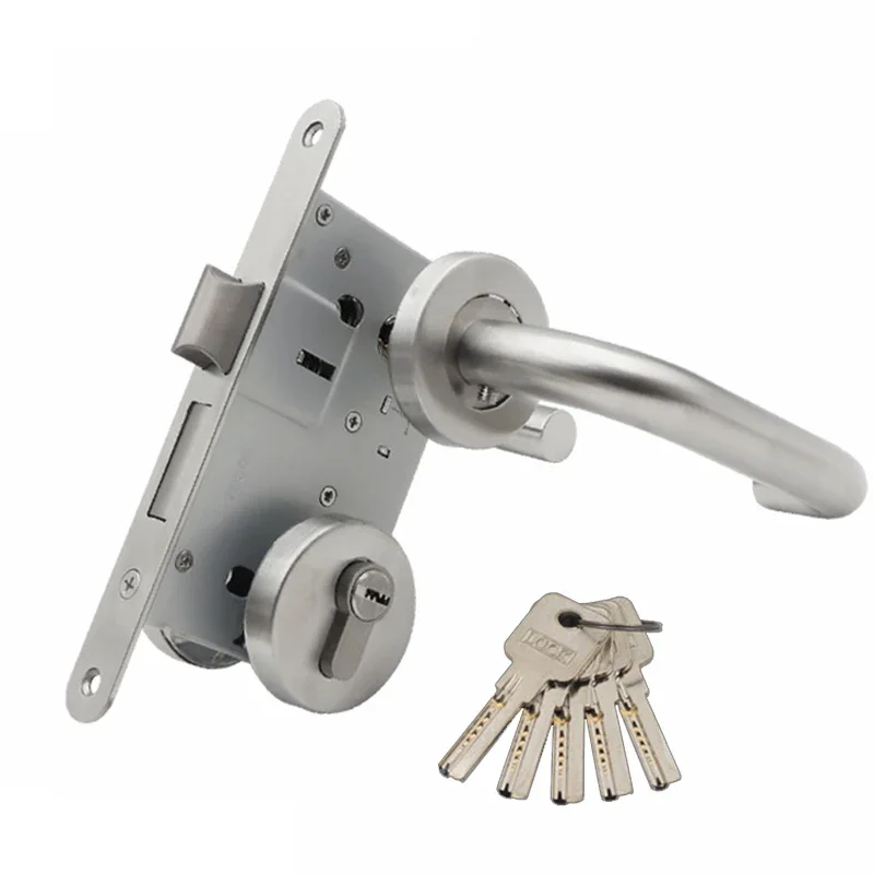 Stainless Steel European Mortise Door Locks 7250/5072 Passage Entrance Door Lock Set Hospital Office Fireproof Door Handle Lock
Stainless Steel European Mortise Door Locks 7250/5072 Passage Entrance Door Lock Set Hospital Office Fireproof Door Handle Lock
