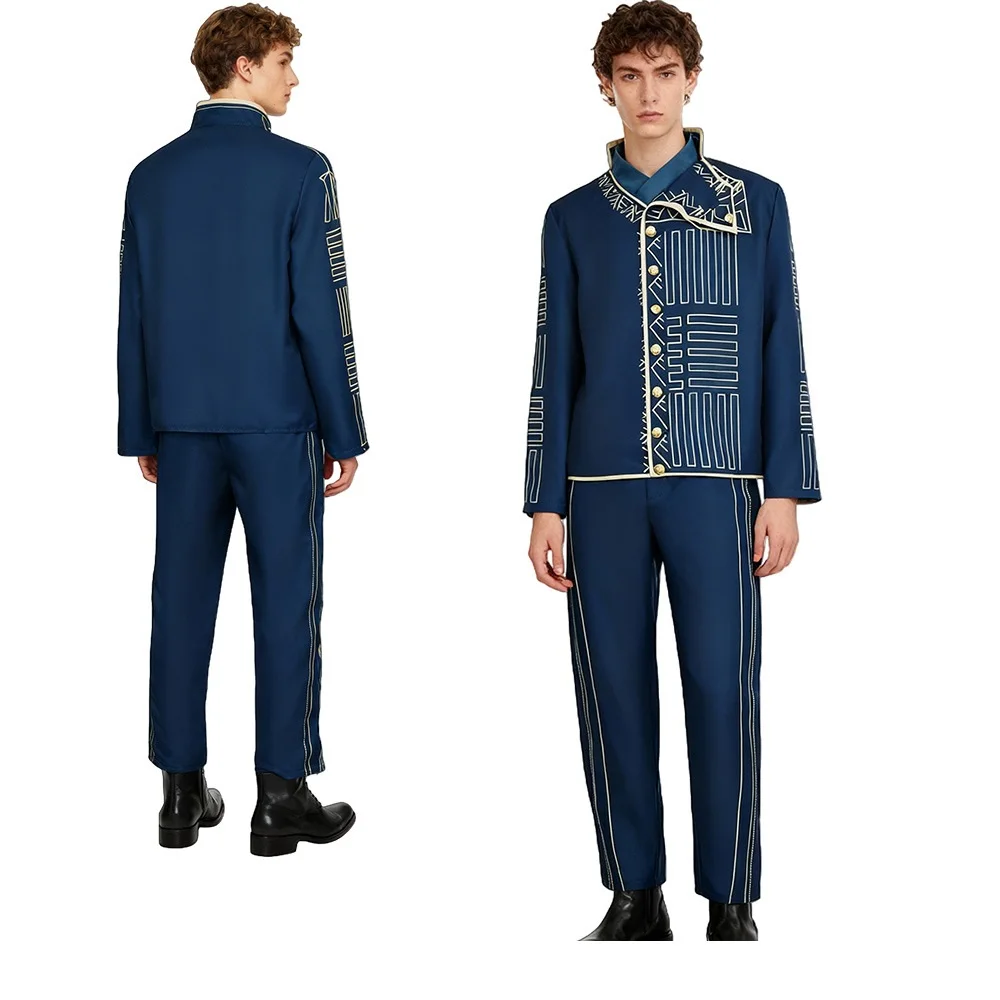 Wicked Fiyero косплей костюм принца военный офицер униформа костюм для взрослых мужчин Хэллоуин карнавал косплей Fiyero наряды
Wicked Fiyero косплей костюм принца военный офицер униформа костюм для взрослых мужчин Хэллоуин карнавал косплей Fiyero наряды