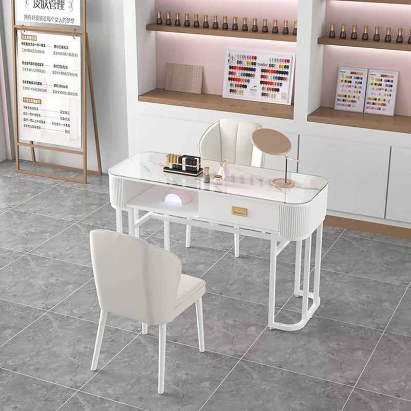 Dressing Manicure Nail Tables Glass Tabletop Modern Simple Luxury Nail Tables Nail Artist Mesa Manicura Salon Furniture ZS40MJ
Dressing Manicure Nail Tables Glass Tabletop Modern Simple Luxury Nail Tables Nail Artist Mesa Manicura Salon Furniture ZS40MJ