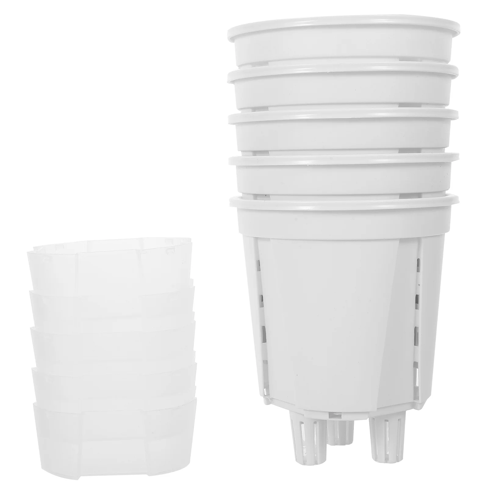 5 Pcs Automatic Self-priming Flower Pot Watering Succulents Planters Plastic Hydroponics
5 Pcs Automatic Self-priming Flower Pot Watering Succulents Planters Plastic Hydroponics