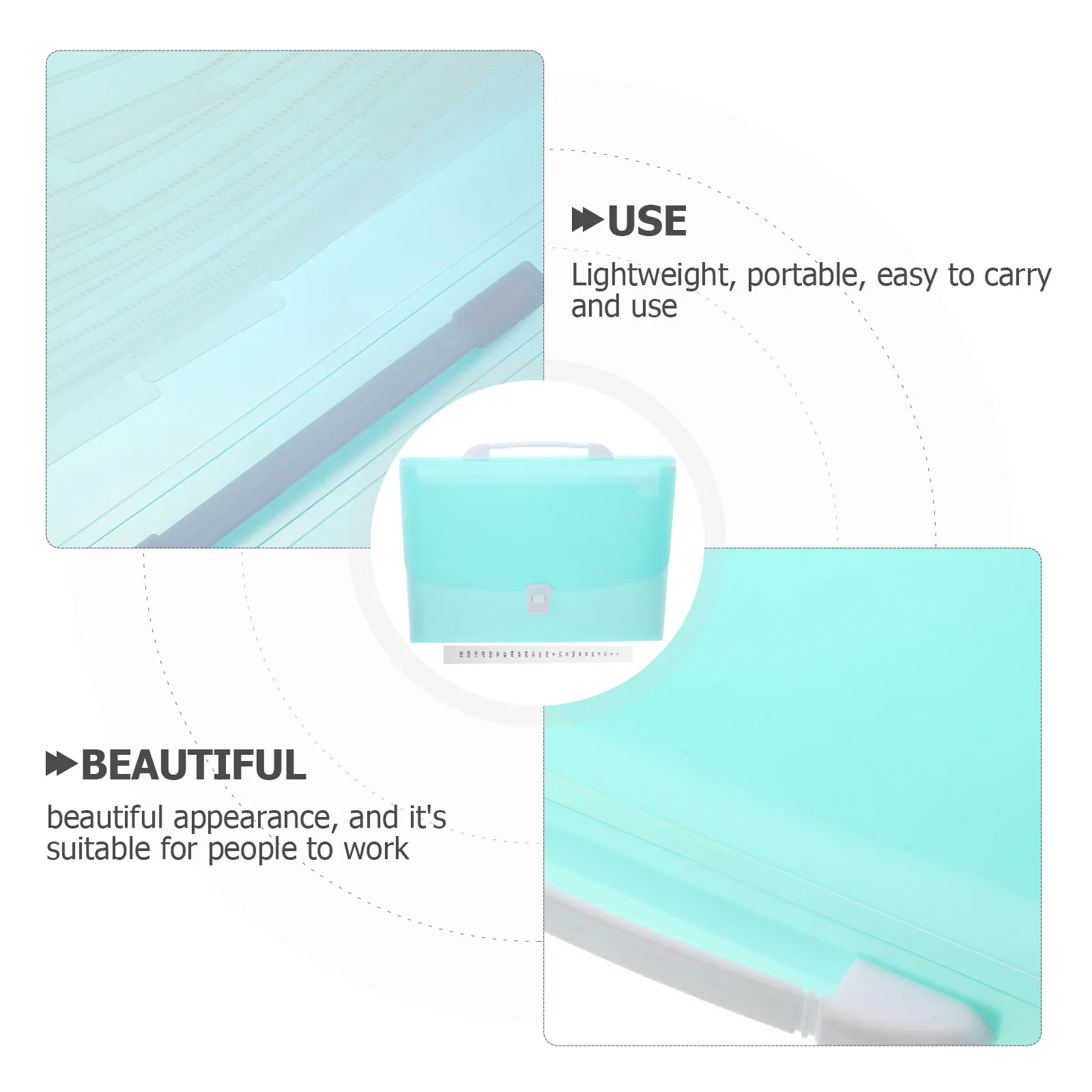 Large Capacity Portable Storage Multi-Layer File Bag For A4 Paper Bills Checks Receipts Lightweight Plastic Folder Multiple
Large Capacity Portable Storage Multi-Layer File Bag For A4 Paper Bills Checks Receipts Lightweight Plastic Folder Multiple