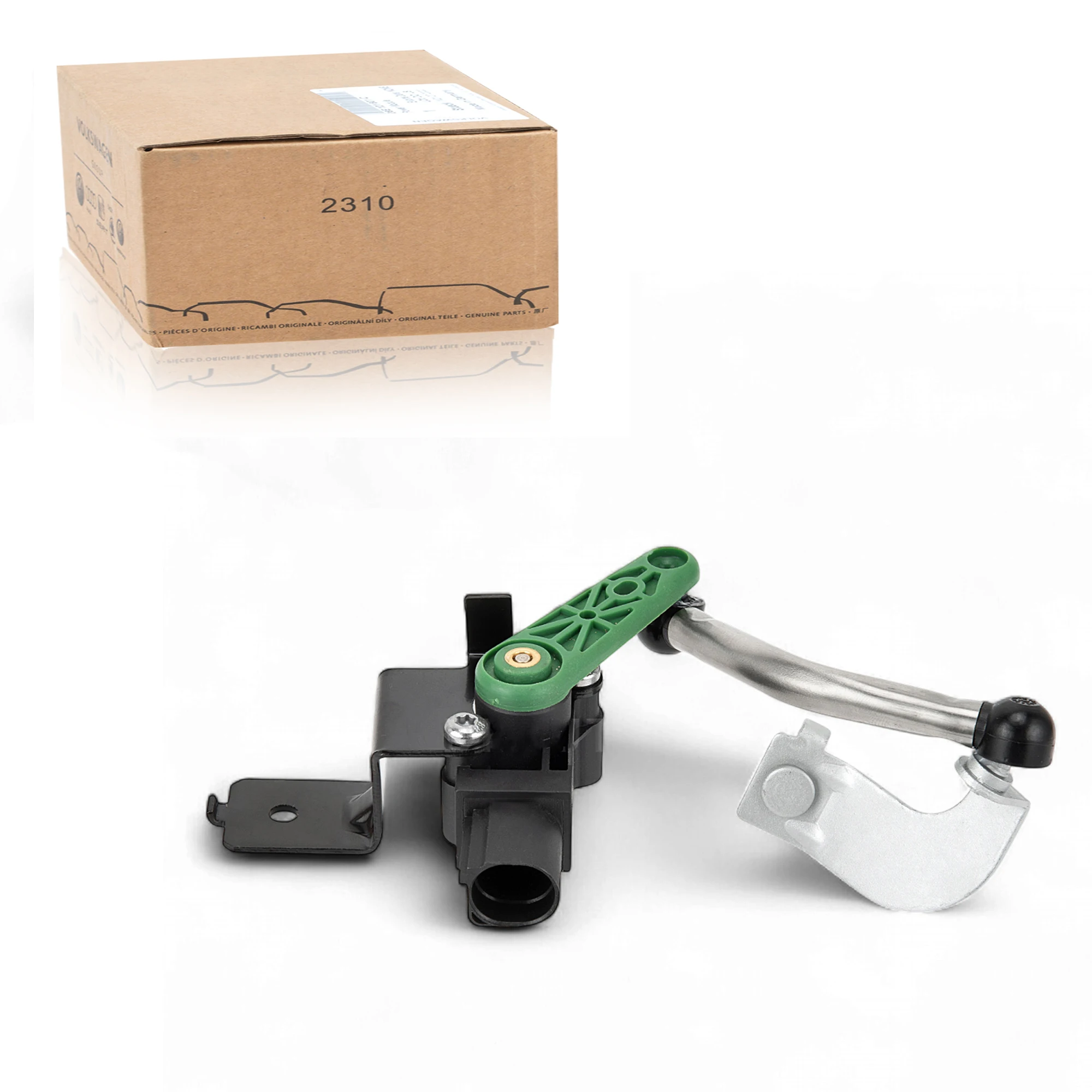 Genuine Front Left Headlight Level Sensor 3C0412521B For AUDI Q3 (8UB,8UG) 1.4/2.0 2011-2018,SEAT Alhambra (710,711) 2010-
Genuine Front Left Headlight Level Sensor 3C0412521B For AUDI Q3 (8UB,8UG) 1.4/2.0 2011-2018,SEAT Alhambra (710,711) 2010-