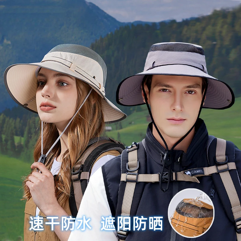 Spring Summer Large Brim Quick-Dry Waterproof Breathable Unisex Sun Hat Outdoor Hiking Fishing Sun Protection Hat
Spring Summer Large Brim Quick-Dry Waterproof Breathable Unisex Sun Hat Outdoor Hiking Fishing Sun Protection Hat