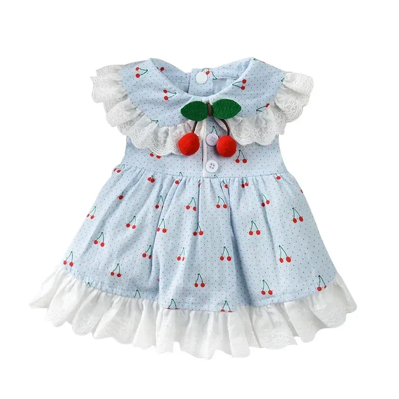 Small Dog Pets Clothes Summer Dog Dress Cute Cherry Puppy Skirt Tutu Yorkshire Bichon Poodle Pomeranian Schnauzer Pet Clothing
Small Dog Pets Clothes Summer Dog Dress Cute Cherry Puppy Skirt Tutu Yorkshire Bichon Poodle Pomeranian Schnauzer Pet Clothing