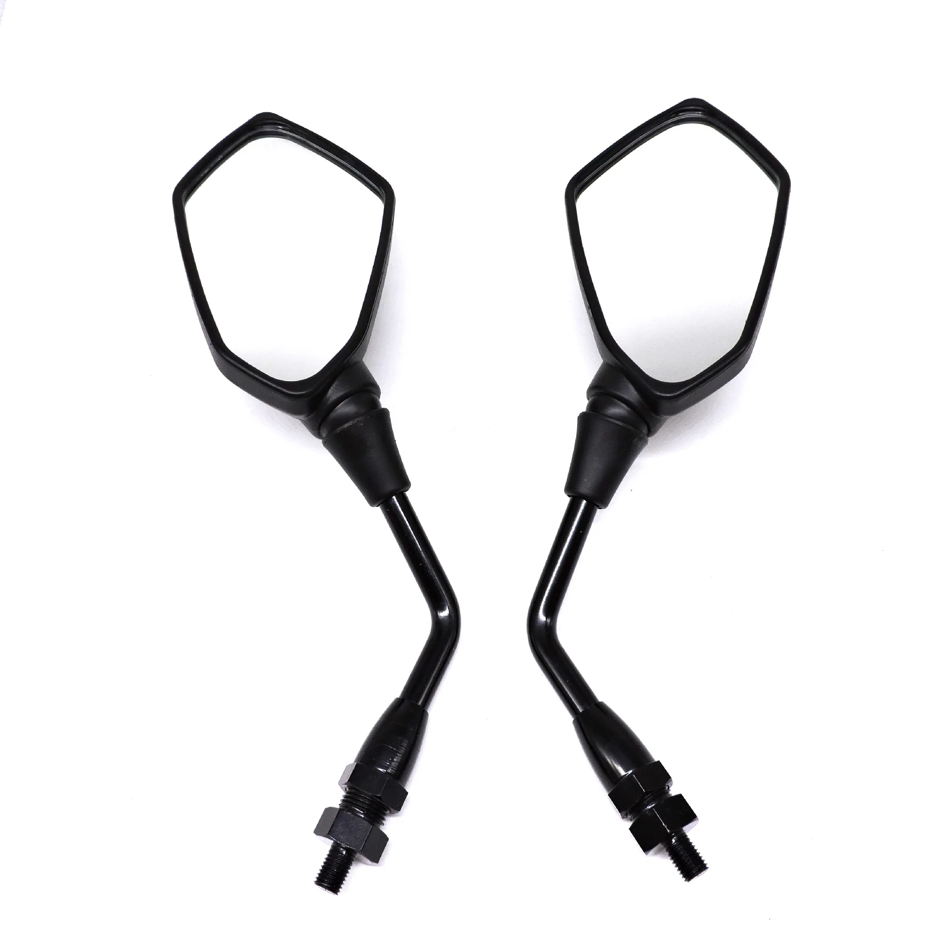E-MARK 1 Pair Motorcycle Mirror Scooter E-Bike Rearview Mirrors Electrombile Back Side Convex Mirror 10mm imitation Carbon Fiber
E-MARK 1 Pair Motorcycle Mirror Scooter E-Bike Rearview Mirrors Electrombile Back Side Convex Mirror 10mm imitation Carbon Fiber