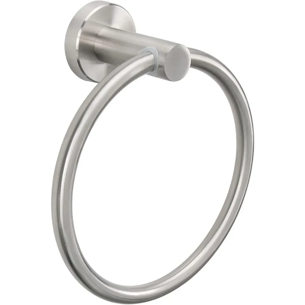 Bathroom Ring Hook Hardware Accessories Holder 304 Stainless Steel Hand Towel Holder Modern Round Towel Hanger Glass Hook
Bathroom Ring Hook Hardware Accessories Holder 304 Stainless Steel Hand Towel Holder Modern Round Towel Hanger Glass Hook