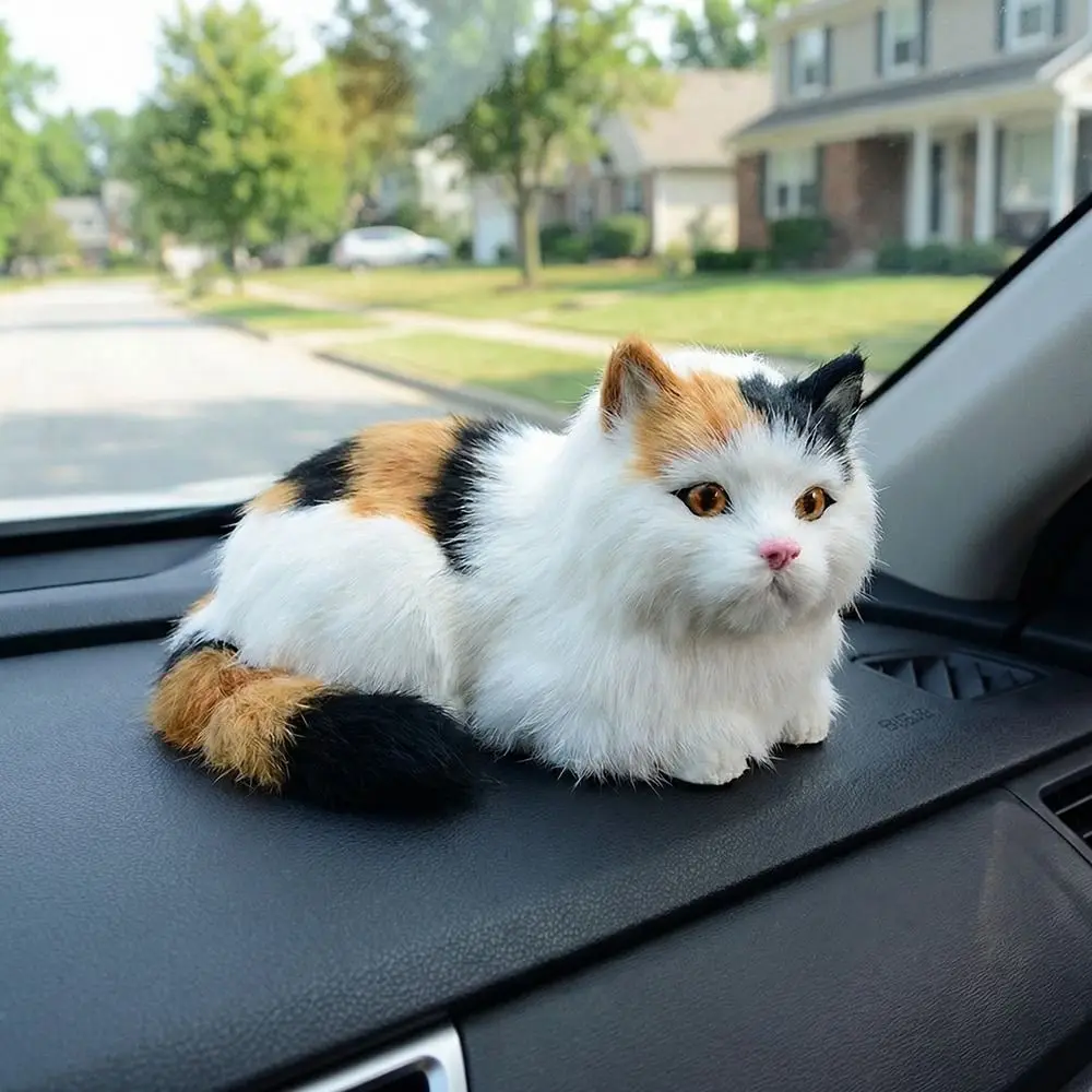 Cute Cozy Fluffy Plush Cat Ornaments Long Hair Cartoon Simulation Cat Doll Soft Realistic Kitten Decoration Girls
Cute Cozy Fluffy Plush Cat Ornaments Long Hair Cartoon Simulation Cat Doll Soft Realistic Kitten Decoration Girls