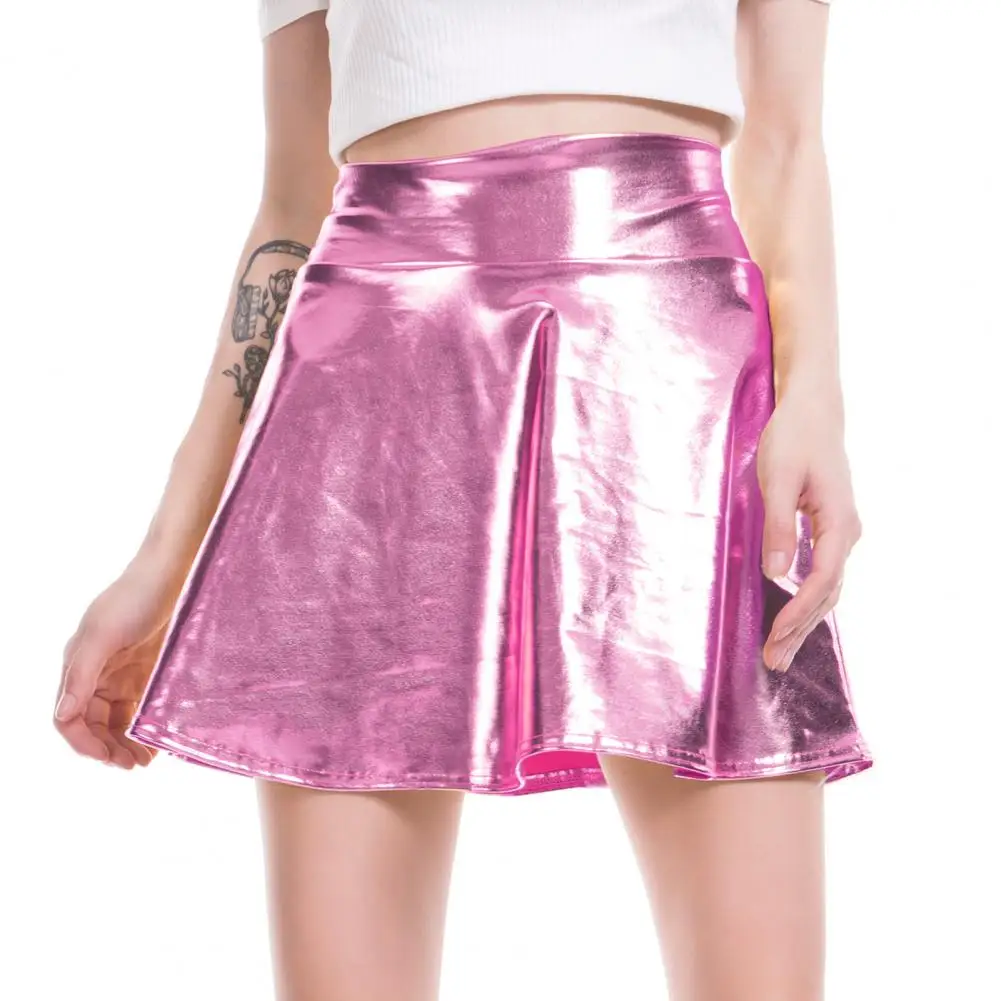 Trendy Pleated Mini Skater Skirt High-Waist Bright Color Women Skirt Nightclub Stage Show Nightclub Bar Skirt Streetwear
Trendy Pleated Mini Skater Skirt High-Waist Bright Color Women Skirt Nightclub Stage Show Nightclub Bar Skirt Streetwear