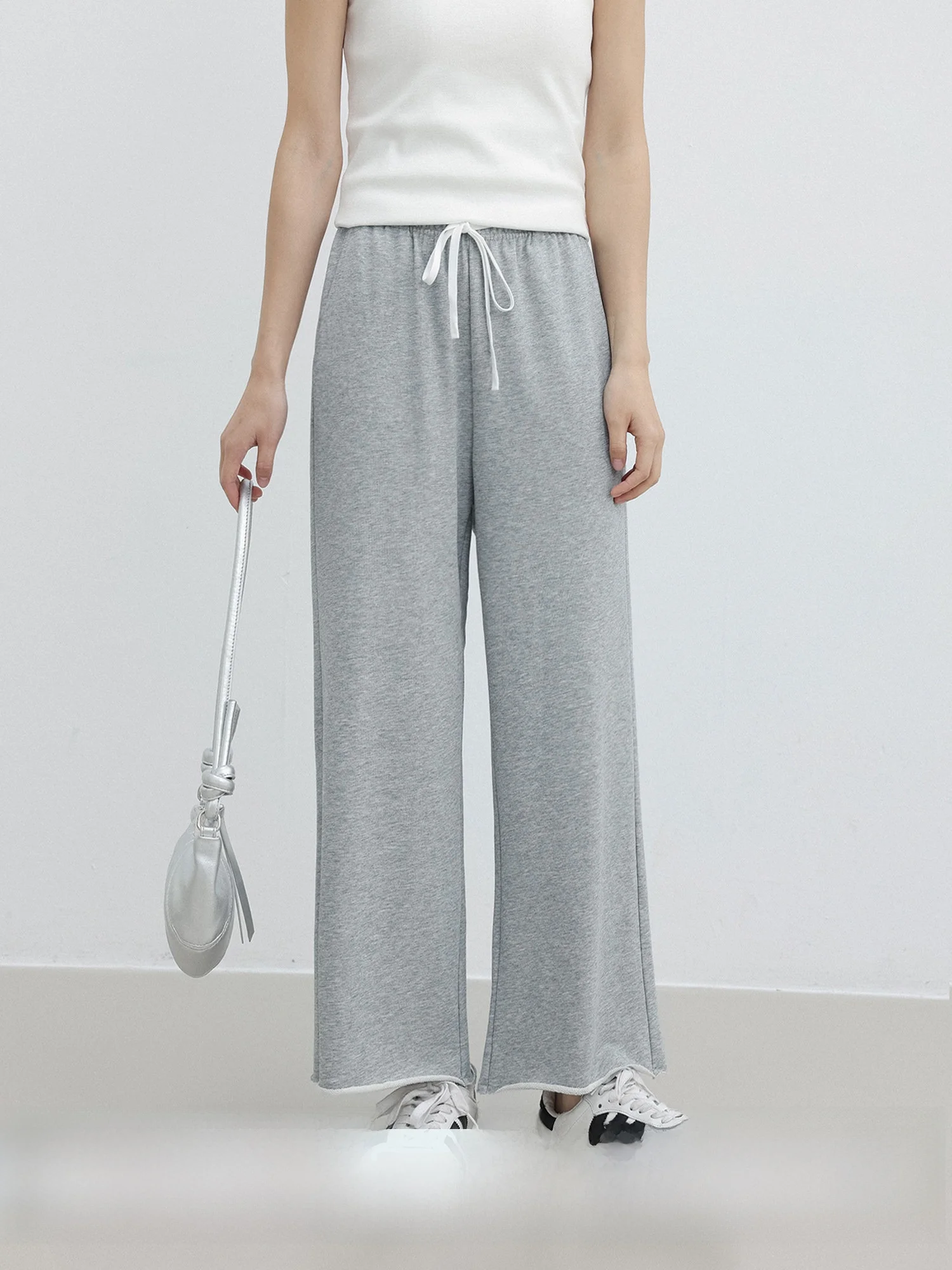 Grey Casual Pants Women's Comfortable Lightweight Straight Leg High Waist Elastic Cotton Spring Summer Two Lengths Options
Grey Casual Pants Women's Comfortable Lightweight Straight Leg High Waist Elastic Cotton Spring Summer Two Lengths Options
