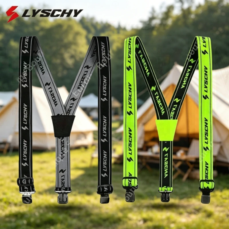 New LYSCHY Motorcycle Pants Suspenders Adjustable Y Back Straps High Elastic Men Women Motocross Adventure Trousers Suspender
New LYSCHY Motorcycle Pants Suspenders Adjustable Y Back Straps High Elastic Men Women Motocross Adventure Trousers Suspender