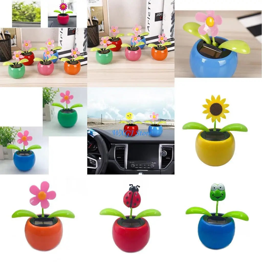 37JE Solar Interior Car Dashboard Decorations Widget Creative Bobbleheads for Girls Boys Home Decor Gifts
37JE Solar Interior Car Dashboard Decorations Widget Creative Bobbleheads for Girls Boys Home Decor Gifts