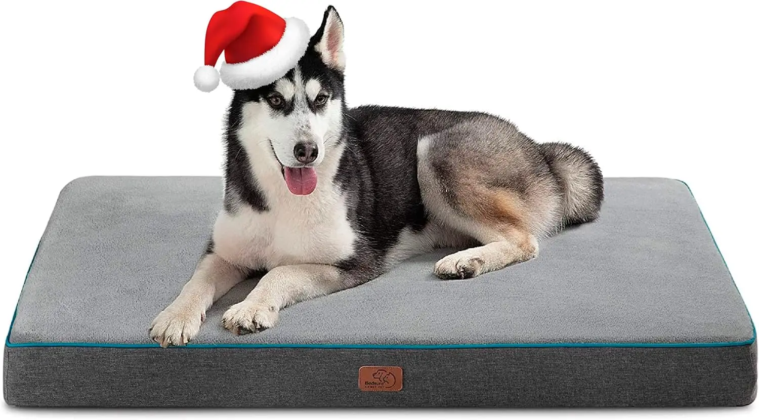 Large Orthopedic Memory Foam Dog Bed with Washable Cover, Non-Slip Base, Grey
Large Orthopedic Memory Foam Dog Bed with Washable Cover, Non-Slip Base, Grey