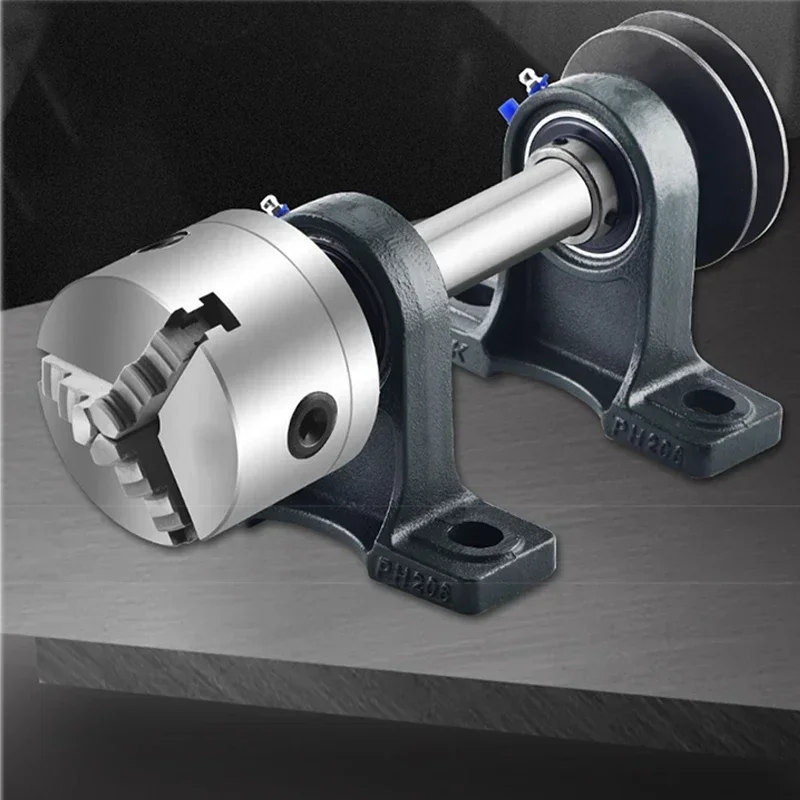 Woodworking Lathe Spindle with Flange Three-jaw Four-jaw Chuck Tailstock Simple Buddha Bead Machine Assembly Set
Woodworking Lathe Spindle with Flange Three-jaw Four-jaw Chuck Tailstock Simple Buddha Bead Machine Assembly Set