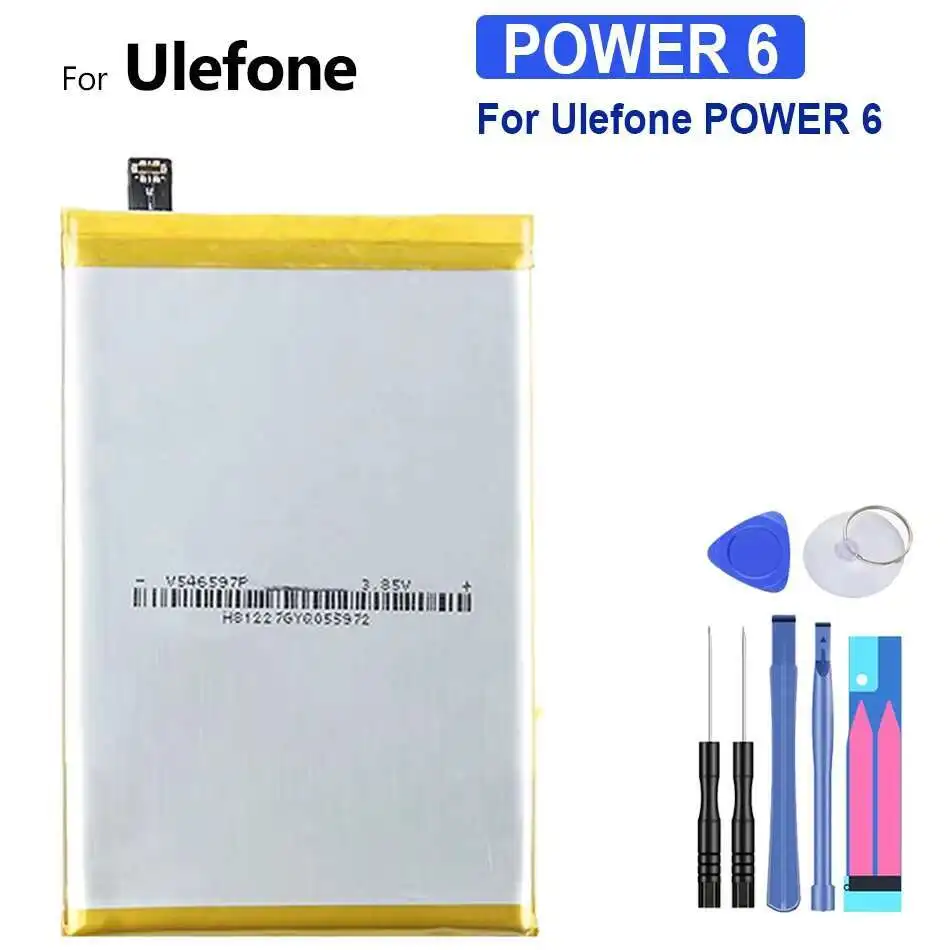 Для Ulefone Power 6 6,3-дюймовый высокоэффективный аккумулятор для мобильного телефона 6350 мАч, замена премиум-класса
Для Ulefone Power 6 6,3-дюймовый высокоэффективный аккумулятор для мобильного телефона 6350 мАч, замена премиум-класса