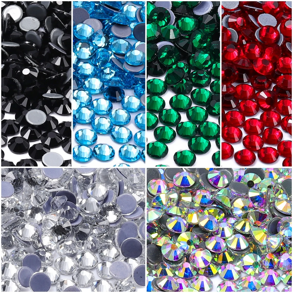 QIYI Multi-color SS6-SS30 Glass Crystal Hot Fix Rhinestones Flatback Iron On Stones For DIY Nail Art Fabric Clothes Decoration
QIYI Multi-color SS6-SS30 Glass Crystal Hot Fix Rhinestones Flatback Iron On Stones For DIY Nail Art Fabric Clothes Decoration