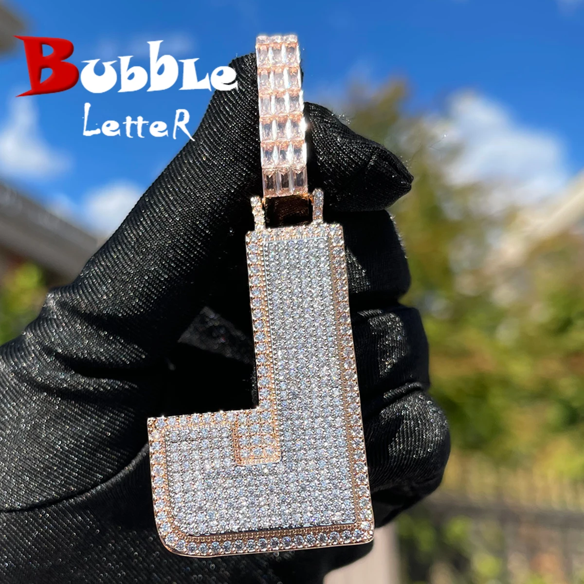 Bubble Letter Jewelry Initial Necklace for Men Iced Out Pendant Custom Name Plated Two Tone Hip Hop Jewelry
Bubble Letter Jewelry Initial Necklace for Men Iced Out Pendant Custom Name Plated Two Tone Hip Hop Jewelry