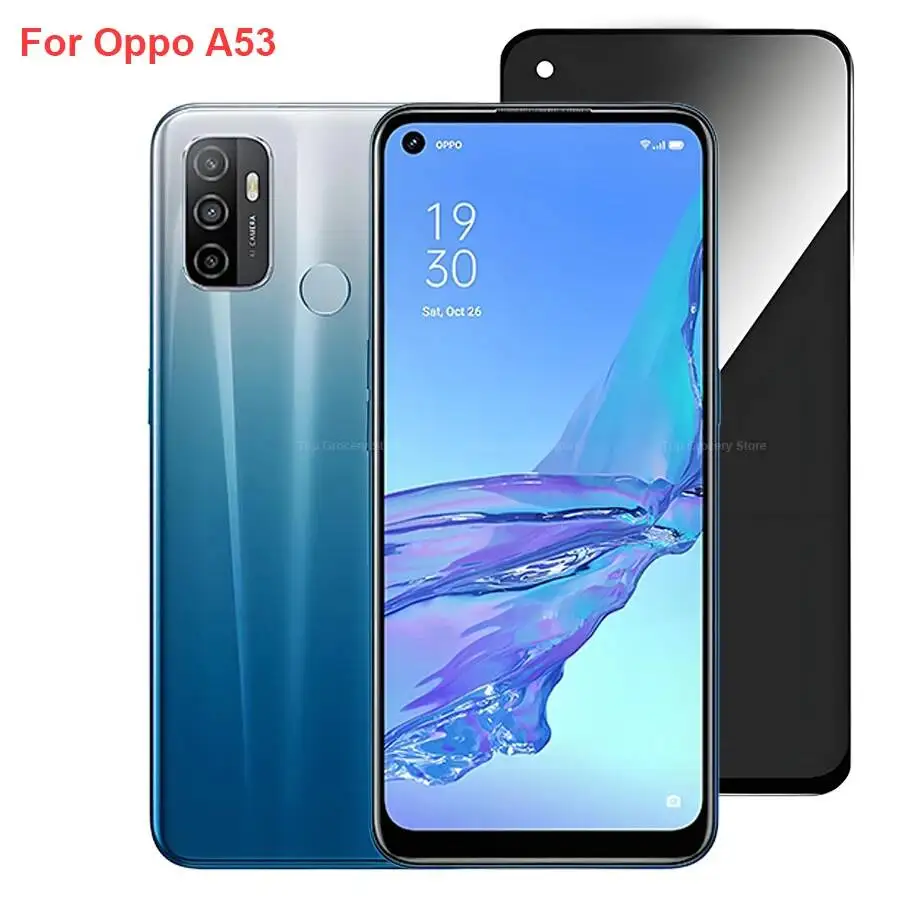 Oppo A53 CPH2127 Anti Spy Privacy Tempered Glass Protector Compatible For Oppoa53 Full Cover Screen Phone Film
Oppo A53 CPH2127 Anti Spy Privacy Tempered Glass Protector Compatible For Oppoa53 Full Cover Screen Phone Film