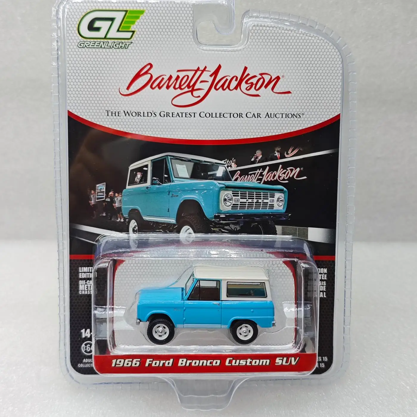 GreenLight 1:64 1966 Ford Bronco SUV 37320-A модель автомобиля из сплава, игрушки для детей, коллекция подарков
GreenLight 1:64 1966 Ford Bronco SUV 37320-A модель автомобиля из сплава, игрушки для детей, коллекция подарков