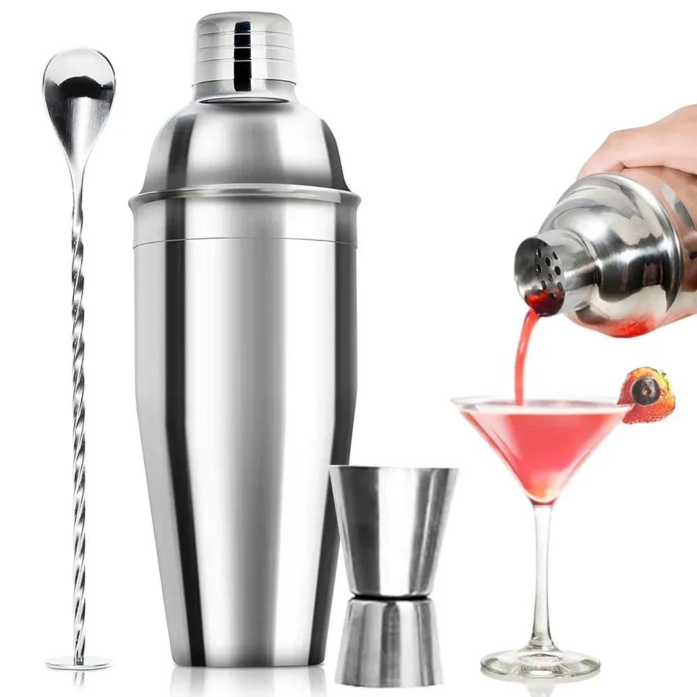 Cocktail Stainless Steel Bartender Tools Blender Beverage Shaker Cocktail Set
Cocktail Stainless Steel Bartender Tools Blender Beverage Shaker Cocktail Set