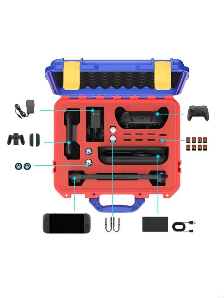 Shockproof Small Travel Case Strong Storage Solution Suitable for switch2
Shockproof Small Travel Case Strong Storage Solution Suitable for switch2