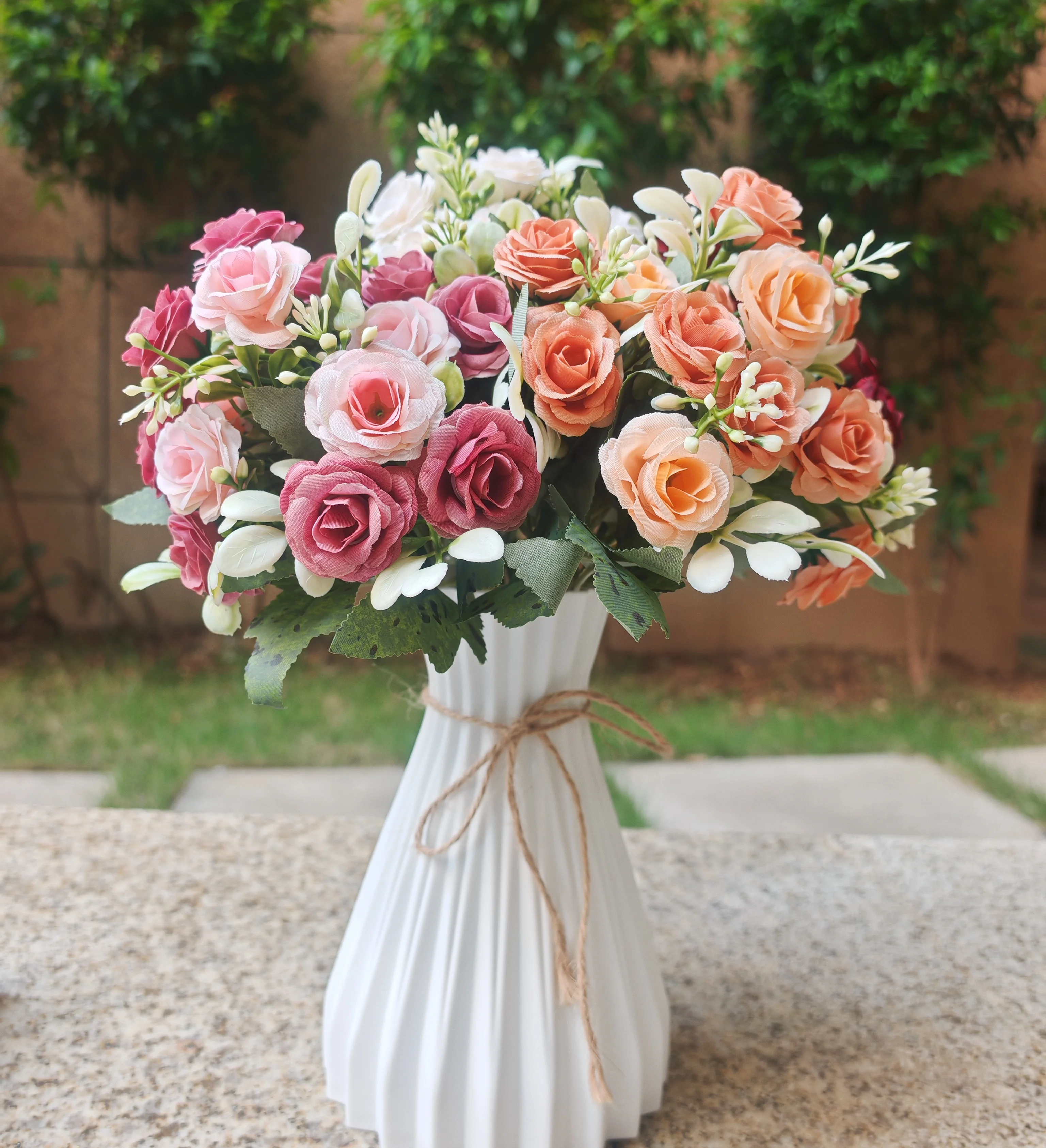 Artificial Flowers Rose Bouquet room bedroom Home table garden plants Birthday Party Christmas gift bride wedding decoration
Artificial Flowers Rose Bouquet room bedroom Home table garden plants Birthday Party Christmas gift bride wedding decoration