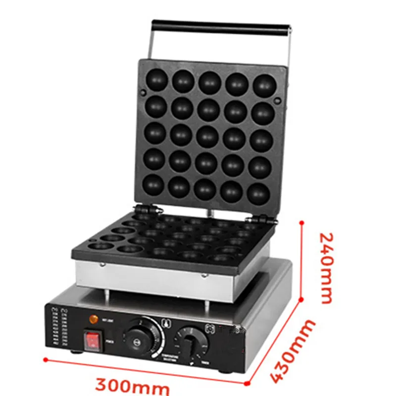 Mini Pancake Machine Dutch Mini Pancake Maker 25 Round-Shape Poffertjes with Stainless Steel Dorayaki maker machine
Mini Pancake Machine Dutch Mini Pancake Maker 25 Round-Shape Poffertjes with Stainless Steel Dorayaki maker machine