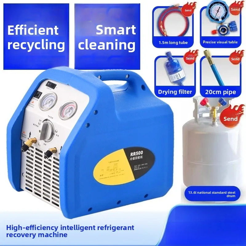 Air Conditioning Cold Storage Refrigerant Recovery Machine, Single and Double Cylinders,,RR250/RR500/RR250 (R32)/RR500 (R32)
Air Conditioning Cold Storage Refrigerant Recovery Machine, Single and Double Cylinders,,RR250/RR500/RR250 (R32)/RR500 (R32)
