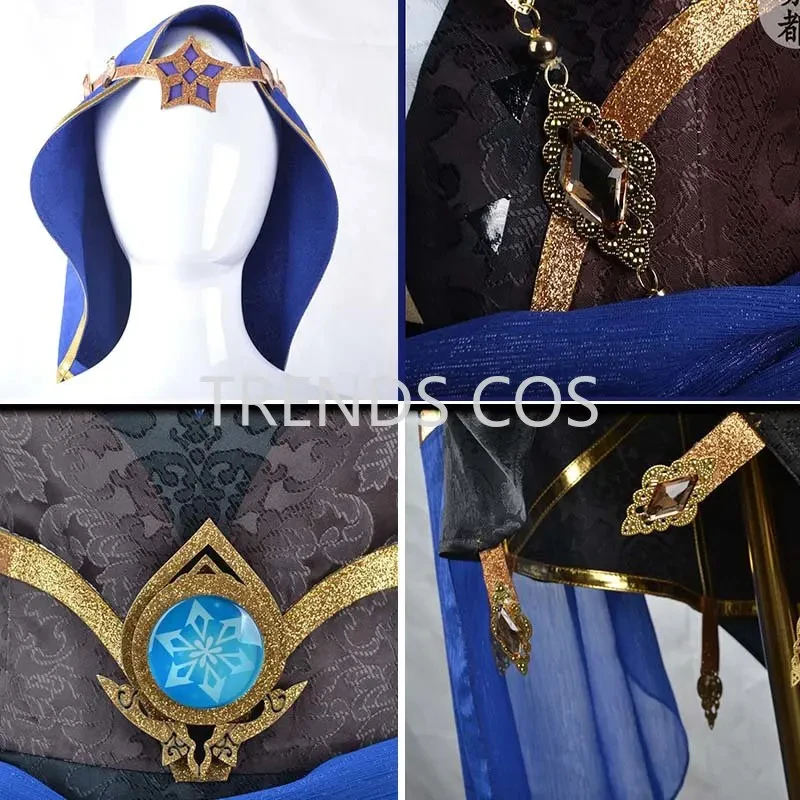 COSLayla Sumeru Cosplay Costume Layla Full Set Headwear Dress Stockings Wig Anime Cosplay Layla dress for comic con
COSLayla Sumeru Cosplay Costume Layla Full Set Headwear Dress Stockings Wig Anime Cosplay Layla dress for comic con