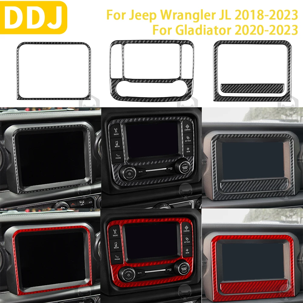 For Jeep Wrangler JL 2018 2019 2020 2021 2022 2023 Accessories Carbon Fiber Car Interior Central Screen Frame Trim Sticker
For Jeep Wrangler JL 2018 2019 2020 2021 2022 2023 Accessories Carbon Fiber Car Interior Central Screen Frame Trim Sticker