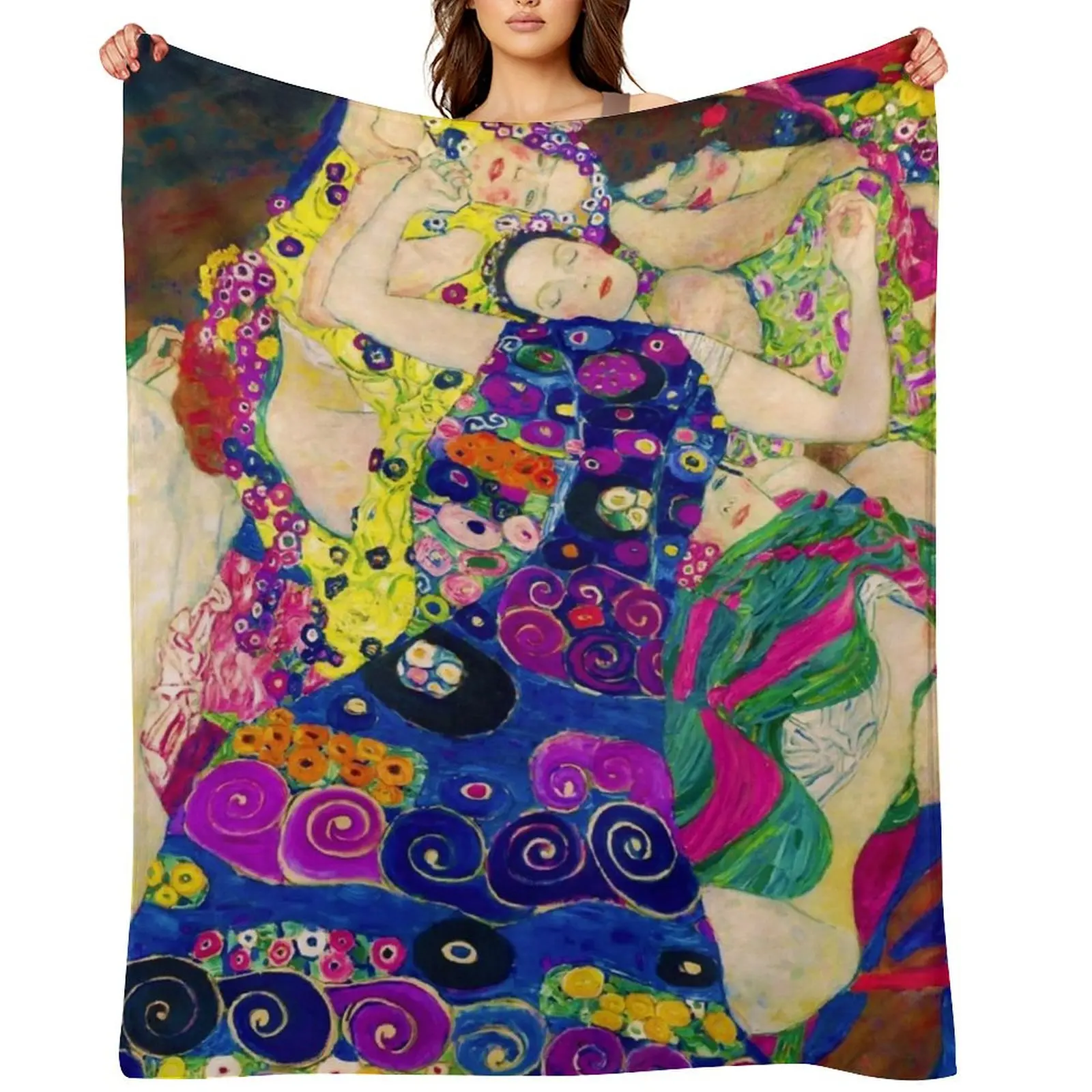 Gustav Klimt Die Jungfrauen (The Virgins) Throw Blanket Single Luxury Brand Travel For Baby Blankets
Gustav Klimt Die Jungfrauen (The Virgins) Throw Blanket Single Luxury Brand Travel For Baby Blankets