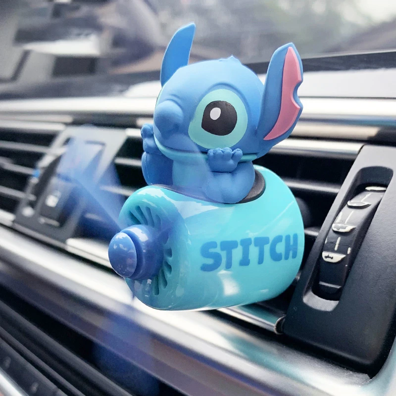 Anime Stitch Car Air Freshener Rotating Propeller Aromatherapy Car Accessories Interior Perfume Diffuser Fragrance Ornament Gift
Anime Stitch Car Air Freshener Rotating Propeller Aromatherapy Car Accessories Interior Perfume Diffuser Fragrance Ornament Gift