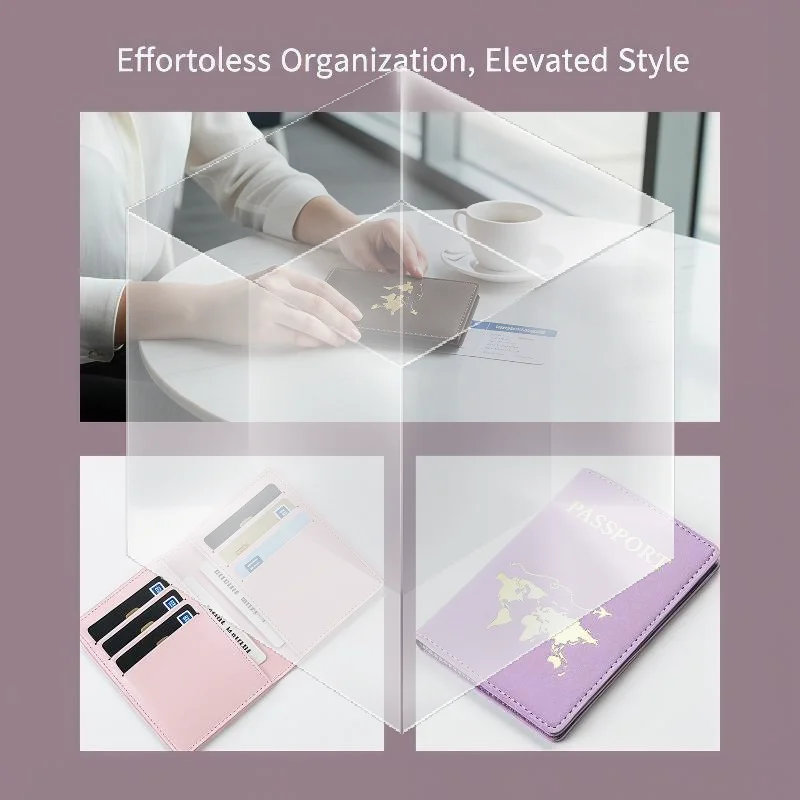 PU Leather Women's Passport Case Ticket Holder Card Holder Protection Card Bag Multi-function Card Sleeve ID Package Couples
PU Leather Women's Passport Case Ticket Holder Card Holder Protection Card Bag Multi-function Card Sleeve ID Package Couples