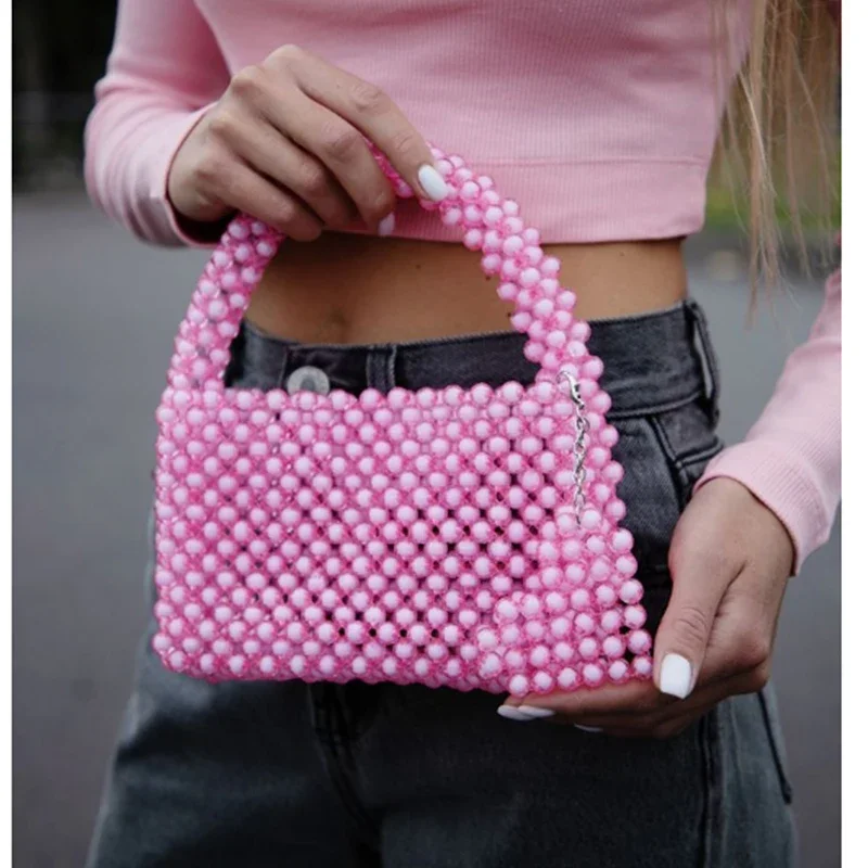 Love Pendant Design Handmade Luxury Women's Party Banquet Women Top-Handle Bags Pink Beaded Bag 2024 New Custom Valentine's Day
Love Pendant Design Handmade Luxury Women's Party Banquet Women Top-Handle Bags Pink Beaded Bag 2024 New Custom Valentine's Day
