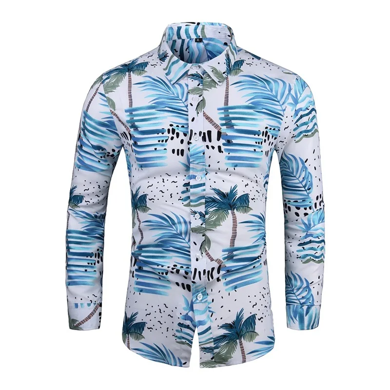 Spring and Autumn New Long Sleeved Large Size Printed Shirt Casual Flip Collar Fragmented Flower Shirt Men's Inch Shirt
Spring and Autumn New Long Sleeved Large Size Printed Shirt Casual Flip Collar Fragmented Flower Shirt Men's Inch Shirt